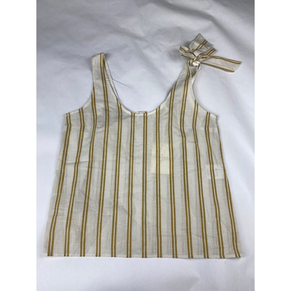 NWT Sezane Paris Rio Top Women's Size 38‎ (US 6) Linen Blend Striped